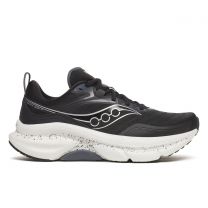 Saucony Women's Omni 23 Wide Black/Silver Running Shoes - S11073-100