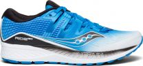 Saucony Men's Ride ISO Wide Running Shoes White/Black/Blue - S20445-1