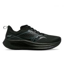 Saucony Men's Ride 17 Running Shoe Triple Black - S20924-101
