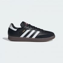 Adidas Unisex Samba Indoor Soccer Shoes Core Black/Cloud White/Vivid Red - IH6000