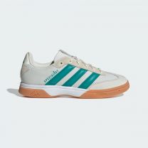 Adidas Men's Spezialist Indoor Handball Shoes Off-White/Pure Teal/White - JP7281