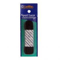 45-inch Replacement Flat Athletic Shoe Laces Black (1 Pair) - 45-SPORT BLACK