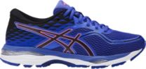 ASICS Women's Gel-Cumulus 19 Running-Shoes Blue Purple/Black/Flash Coral - T7B8N.4890
