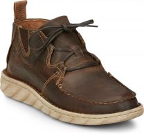 Tony Lama Men's Estancia Lace-Up Casual Shoe Tan Brown - TLC505