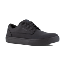 VOLCOM WORKWEAR Men's True Skate Inspired Soft Toe EH Water-Resistant Work Shoe Black - VM30120