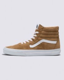 VANS Unisex Sk8-Hi Shoe Tobacco Brown - VN0005U9TBN