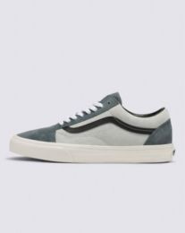 VANS Unisex Old Skool Pig Suede Shoe 2 Tone Utility Turbulence - VN0A4U3B18L