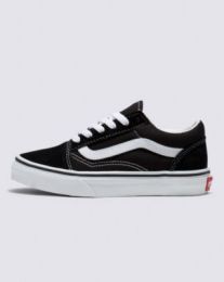 VANS Unisex Kids' Old Skool Shoe Black/True White - VN000W9T6BT