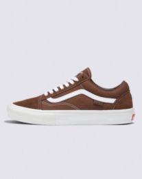 VANS Unisex Skate Old Skool x Nick Michel Shoe Brown/White - VN0A5FCBNWH