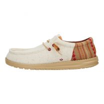 HEY DUDE Shoes Men's Wally Funk Vintage Blanket Off White - 40680-1LB