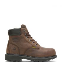 WOLVERINE Men's McKay 6" Waterproof Steel Toe Work Boot Brown - W05679