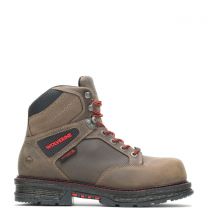 WOLVERINE Men's Hellcat UltraSpring™  6" Waterproof Soft Toe Work Boot Gravel - W201174