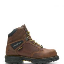 WOLVERINE Men's Hellcat UltraSpring™ CarbonMAX® 6" Waterproof Composite Toe Work Boot Tobacco - W201175