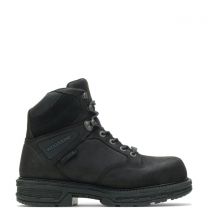 WOLVERINE Men's Hellcat UltraSpring™ CarbonMAX® 6" Waterproof Composite Toe Work Boot Black - W201176