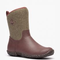 Muck Boot Company Women's Muckster II Mid Waterproof Boot Rum Raisin/Herringbone - WM29TW