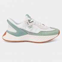 Kizik  Women's Monaco Hands-Free Sneaker White/Iceberg Green - WMON2505