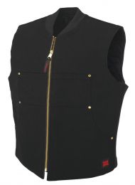 Tough Duck Men's Moto Vest Black - WV04-BLK