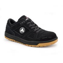 AIRWALK SAFETY Women's Mongo Composite Toe EH Work Shoe Black/Gum - AW6310