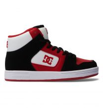 DC Shoes Kids' Manteca 4 HI Shoes Black/Red - ADBS300395-BLR