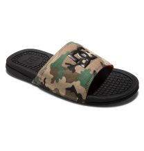 DC Shoes Men's Bolsa Slides Black/Military Camo - ADYL100026-BLM