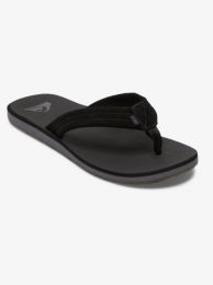 Quiksilver Men's Carver Suede Core 3 Sandal Grey - AQYL101323_M-SYJ1