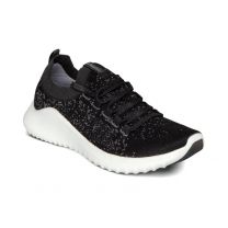 Aetrex Women's Carly Black Arch Support Sneakers - AS100W