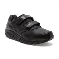 Brooks Men's Addiction Walker X-Wide (4E) V-Strap Shoes Black Leather - 110040-001