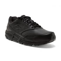 Brooks Women's Addiction Walker Lace-Up Shoes Black Leather - 120032-001