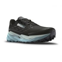 Brooks Women’s Cascadia 19 GTX Waterproof Trail Running Shoe Black/Ebony/Blue Flower - 120445-010