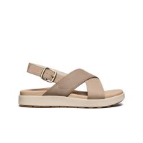 KEEN Women's Elle Luxe Cross Strap Sandals Plaza Taupe/Brindle - 1030523