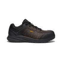 KEEN Utility Men's Vista Energy+ Carbon-Fiber Toe ESD Work Shoe Coffee Bean/Black - 1028350