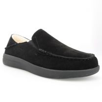 Propet Men's Edsel Slipper Black Suede - MXX004SBLK