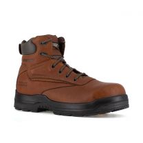 Rockport Works Men's 6" More Energy Composite Toe Waterproof Work Boot Brown - RK6628