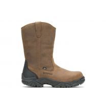 HYTEST Apex Waterproof Insulated Composite Toe Wellington Brown Work Boot - K15481