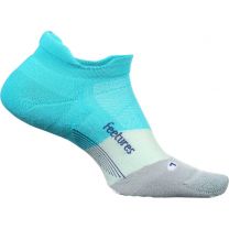 Feetures Unisex Elite Max Cushion No Show Tab AI Aqua - EC50368