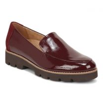 Vionic Women's Kensley Loafer Syrah Crinkle Patent Leather - H9623L2600