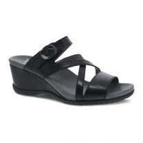 Dansko Women's Ana Black Glazed Kid Leather - 1610500200