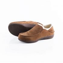 PowerStep® ArchWear™ Men's Slippers Brown/Ivory - 8800-30