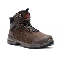 NEW BALANCE SAFETY Men's Calibre Composite Toe Waterproof PR Work Boot Brown - MIDCLBRBR