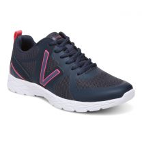 Vionic Women's Miles II Walking Shoe Navy/Pink - I3509S1400