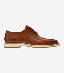 Cole Haan Men's Morse Grand Plain Toe Oxfords British Tan/Ivory - C41601