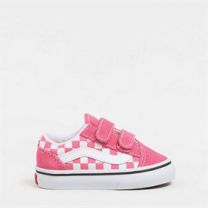 VANS Toddlers' Old Skool Checkerboard Shoes Honeysuckle - VN0009RCCHL