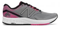 New Balance Women's 890 v6 Running Shoe Grey/White/Pink - W890KM6