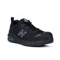 NEW BALANCE SAFETY Women's Logic Composite Toe Work Shoe Black/Aqua - WIDLOGIBL