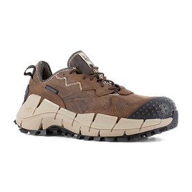 Reebok Work Men's Zig Kinetica Edge II Composite Toe Waterproof Work Shoe Brown - RB3020