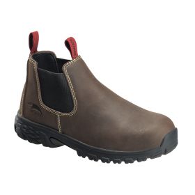 Avenger Women's Flight Romeo Alloy Toe ESD Waterproof Work Boots Brown - A7160