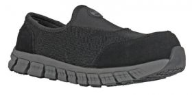 HOSS Men's Meteorite Composite Toe EH Slip-On Work Shoe Black Mesh - 30155