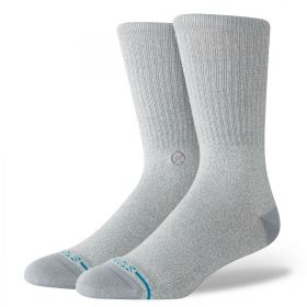 Stance Men's Icon Crew Socks Grey Heather - M311D14ICO-GRH