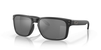 Oakley Men's Holbrook Sunglasses Matte Black/Prizm Black Polarized (55 mm) - 0OO9102-9102D6 55