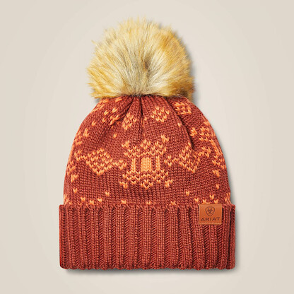 Ariat Women's Patrona Beanie Fired/Burnt Brick - 10047222